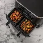 Friteuse Double Sans Huile À Air Numérique 7.6l ‎2470w Ninja Original AF300EU – قلاية هوائية نينجا 7.6 لتر 2470 واط AF300EU