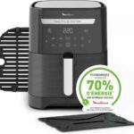 Friteuse Sans Huile À Air Numérique 8 Programmes 6.5l 1800w Moulinex EZ801810 – قلاية هوائية مولينكس 6.5 لتر 1800 واط EZ801810
