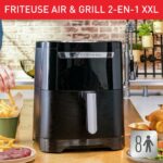 Friteuse Sans Huile À Air Numérique 8 Programmes 6.5l 1800w Moulinex EZ801810 – قلاية هوائية مولينكس 6.5 لتر 1800 واط EZ801810