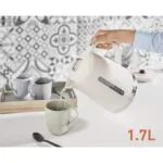 Bouilloire soleil blanc 1.7L 2400W Moulinex By320A10 – غلاية ماء كهربائية مولينكس 1.7 لتر 2400 واط أبيض