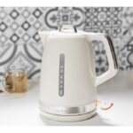 Bouilloire soleil blanc 1.7L 2400W Moulinex By320A10 – غلاية ماء كهربائية مولينكس 1.7 لتر 2400 واط أبيض