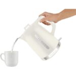 Bouilloire soleil blanc 1.7L 2400W Moulinex By320A10 – غلاية ماء كهربائية مولينكس 1.7 لتر 2400 واط أبيض
