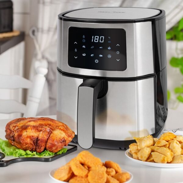 Friteuse À Air Chaud Avec Écran Tactile LED 5,5L 1400W PC-FR1239 H ProfiCook – Image 4