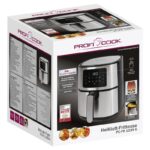 Friteuse À Air Chaud Avec Écran Tactile LED 5,5L 1400W PC-FR1239 H ProfiCook – قلاية هوائية بروفي كوك 5.5 لتر 1400 واط PC-FR1239