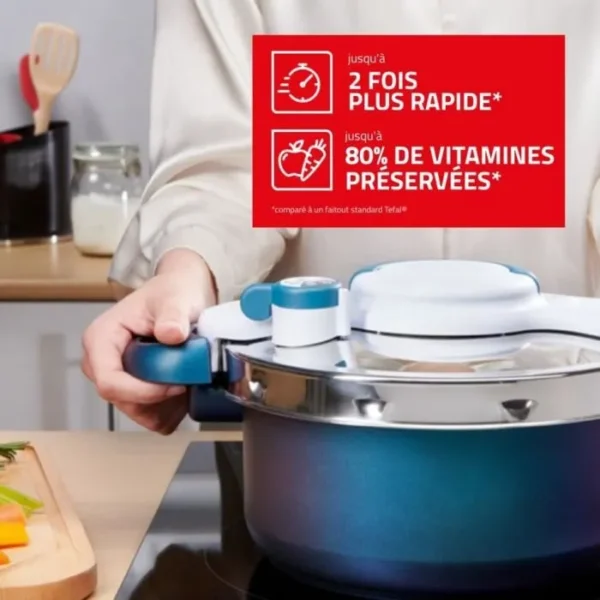 Cocotte Clipso Minute DUO 5L Seb P4705100 – Image 4