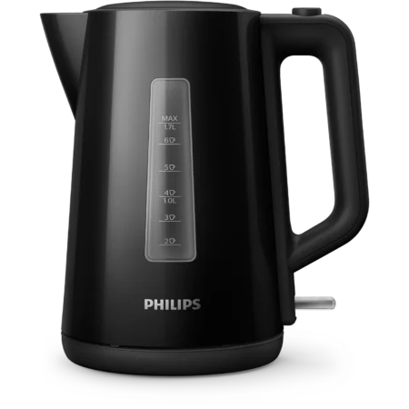 Bouilloire Électrique Sans Fil 1.7L 2200W Philips HD9318 Noir