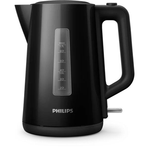 Bouilloire Électrique Sans Fil 1.7L 2200W Philips HD9318 Noir