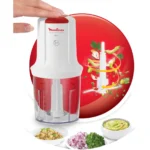 Mini hachoir 3EN1 400W Blanc Moulinex AT710110 – مفرمة لحم مولينكس 400 واط أبيض AT710110