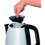 Bouilloire Électrique Inox Sans Fil 1.7L Avec Filtre Tefal Original KI150D10 – غلاية ماء كهربائية تيفال 1.7 لتر إينوكس KI150D10