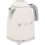 Bouilloire Sans Fil Original SMEG 1.7L 2400W SMEG KLF03CREU crème – غلاية ماء كهربائية سميغ 1.7 لتر 2400 واط كريمي KLF03CREU