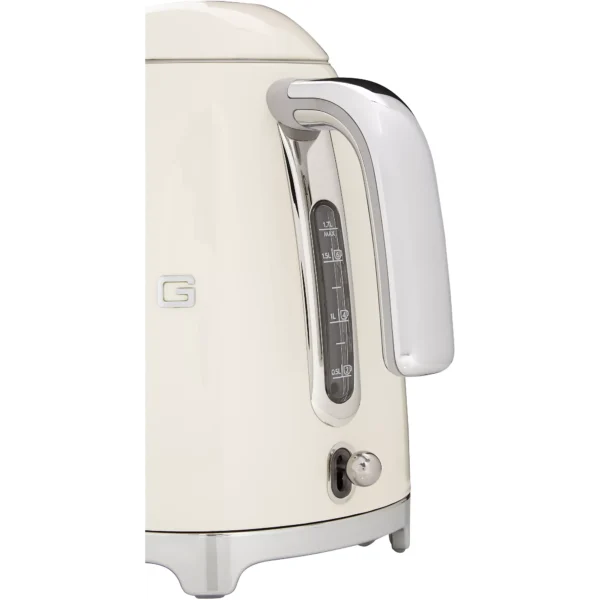 Bouilloire Sans Fil Original SMEG 1.7L 2400W SMEG KLF03CREU crème – Image 4