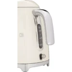 Bouilloire Sans Fil Original SMEG 1.7L 2400W SMEG KLF03CREU crème – غلاية ماء كهربائية سميغ 1.7 لتر 2400 واط كريمي KLF03CREU