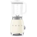 Blender SMEG Original 1.5L 800W Préparations chaudes ET froides SMEG BLF03CREU Crème – خلاط كهربائي سميغ 1.5 لتر 800 واط كريمي BLF03CREU