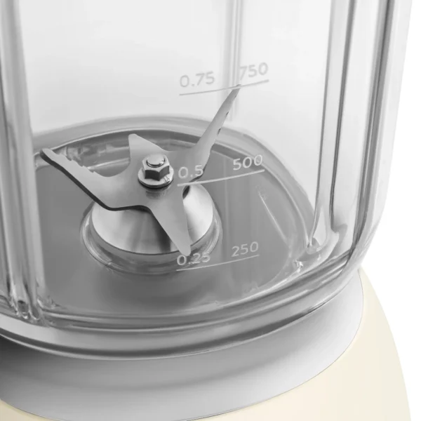 Blender SMEG Original 1.5L 800W Préparations chaudes ET froides SMEG BLF03CREU Crème – Image 4