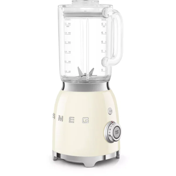 Blender SMEG Original 1.5L 800W Préparations chaudes ET froides SMEG BLF03CREU Crème – Image 5