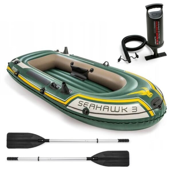 INTEX 68380 – Bateau gonflable Seahawk 3 (3 personnes)