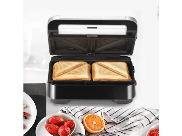 Gaufrier et panineuse Pro 3 en 1 - 800W Braun SM5005SM – Image 8