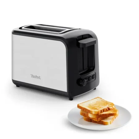Grille-pain inox Multifonctions Noir 850W Tefal TT410D10