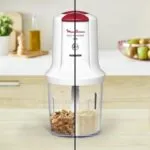 Mini hachoir 3EN1 400W Blanc Moulinex AT710110 – مفرمة لحم مولينكس 400 واط أبيض AT710110