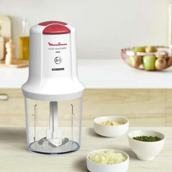Mini hachoir 3EN1 400W Blanc Moulinex AT710110 – Image 3