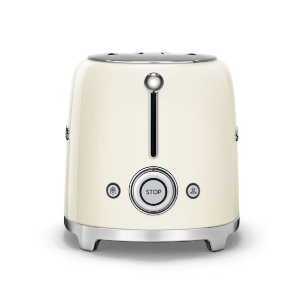 Grille-pain 2 tranches SMEG Crème TSF01CREU – Image 3
