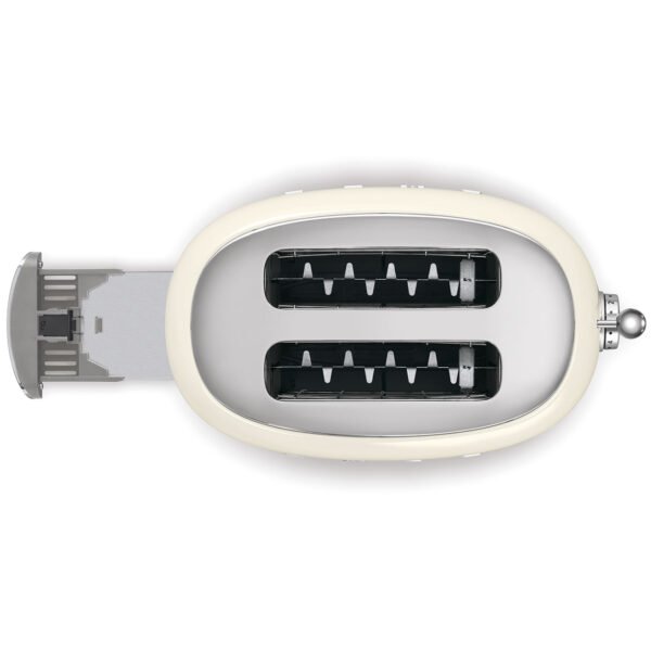Grille-pain 2 tranches SMEG Crème TSF01CREU – Image 4