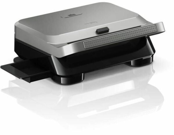 Gaufrier et panineuse Pro 3 en 1 - 800W Braun SM5005SM – Image 5