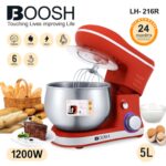 Pétrin inox 05L - 1200W - 06 Vitesses Boosh – عجانة كهربائية 05 لتر 1200 واط إينوكس