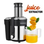 Centrifugeuse inox professionnel 800W SilverCrest JE3700-GS – عصارة كهربائية سيلفر كرست 800 واط إينوكس JE3700-GS