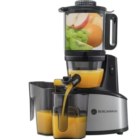 Extracteur de jus inox 1000 W Bergmann BJ2025