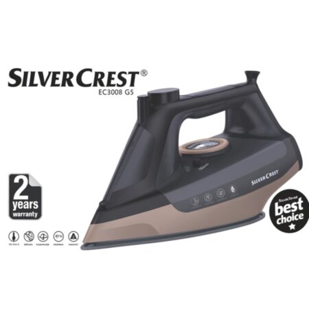 Fer a Repasser a Vapeur SilverCrest Steam IRON 2800W SilverCrest EC3008-GS