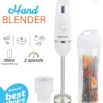 Bras mixeur + Mini Blender 2 en 1 - 600W - 0.6L SilverCrest HB6038YF-N – خلاط كهربائي سيلفر كرست 0.6 لتر 600 واط HB6038YF-N