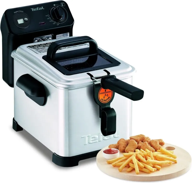 Friteuse inox 4L 2400W Filtra Pro Tefal Original