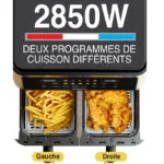 Airfryer 10 Litres 2850W Tactile Avec Fenêtre Robuste AF10 – قلاية هوائية روبوست 10 لتر 2850 واط