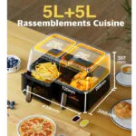 Airfryer 10 Litres 2850W Tactile Avec Fenêtre Robuste AF10 – قلاية هوائية روبوست 10 لتر 2850 واط