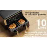 Airfryer 10 Litres 2850W Tactile Avec Fenêtre Robuste AF10 – قلاية هوائية روبوست 10 لتر 2850 واط
