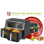 Airfryer 10 Litres 2850W Tactile Avec Fenêtre Robuste AF10 – قلاية هوائية روبوست 10 لتر 2850 واط