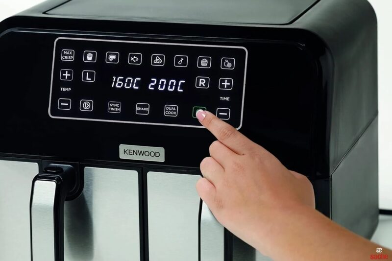 Airfryer À Double Zone Avec Écran Tactile 3L 1700W Kenwood HFM75