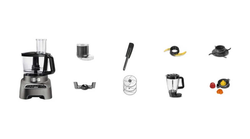 Robot 31 Fonctions 1000W Moulinex FP827E10