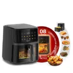 Airfryer 8 Litres 2000W Tactile Avec Fenêtre Robuste AF8 – قلاية هوائية روبوست 8 لتر 2000 واط