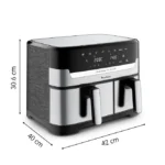 Friteuse Électrique 8.3L 2450W Moulinex EZ905D20 – قلاية هوائية مولينكس 8.3 لتر 2450 واط EZ905D20