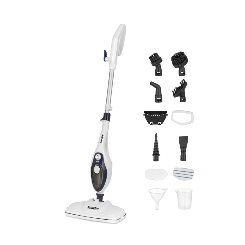 Nettoyeur a vapeur Multifonction 10 en 1 - 1500W Multi-usage tapis - bois - sol - Cuisine -  Sonifer SF-2252
