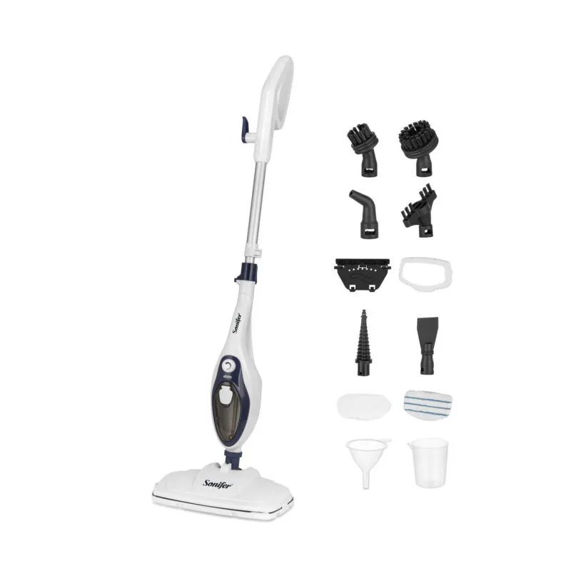 Nettoyeur a vapeur Multifonction 10 en 1 - 1500W Multi-usage tapis - bois - sol - Cuisine -  Sonifer SF-2252
