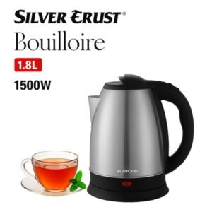 Bouilloire inox sans fil 1,8 Litre 1500W SilverTrust KL-SG181