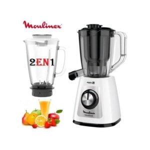 Blender Électrique Et Centrifugeuse 1.75L 800W BLENDFORCE Moulinex LM43Q110