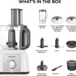 Robot Multifonction 1000W 3L 2 Vitesses Kenwood FDP65.450WH – عجانة كهربائية كينوود 3 لتر 1000 واط