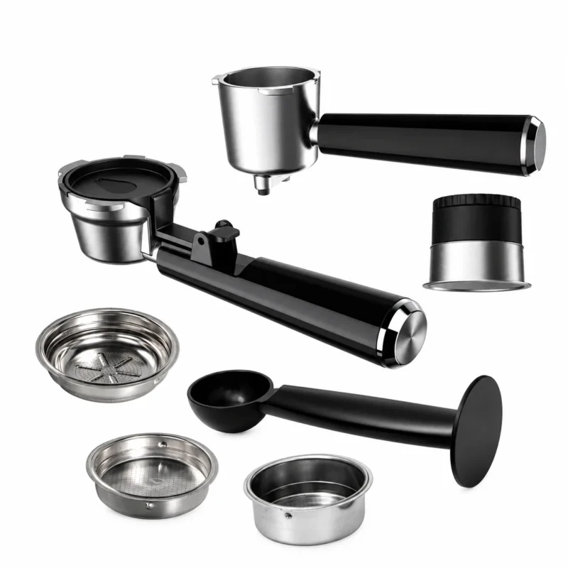 Machine à café et Lait inox 5 en1 Café Poudre et Capsule Nespresso 1350W 20 Bar TRUSTMANN® TM-CM-002
