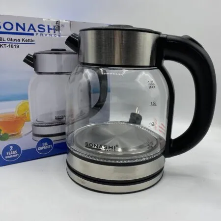 Bouilloire en verre 1500W 1.8L SKT-1819