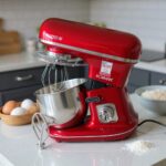 Pétrin Multifonction 5L 1100W Bomann KM 6010 CB Rouge – عجانة كهربائية بومان 5 لتر 1100 واط أحمر