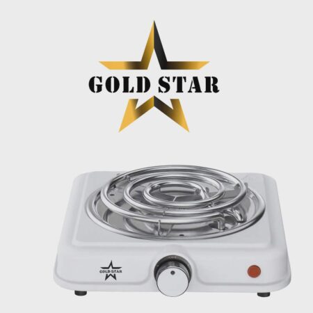 Plaque Chauffante Électrique 1000W Avec Contrôleur De Thermostat Gold Star 0122B